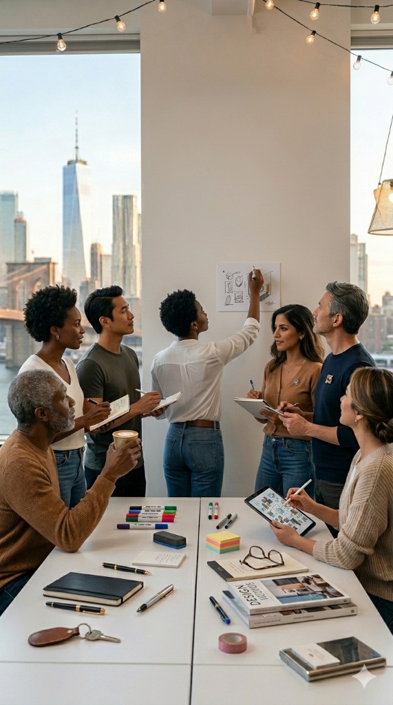 Community team planning session